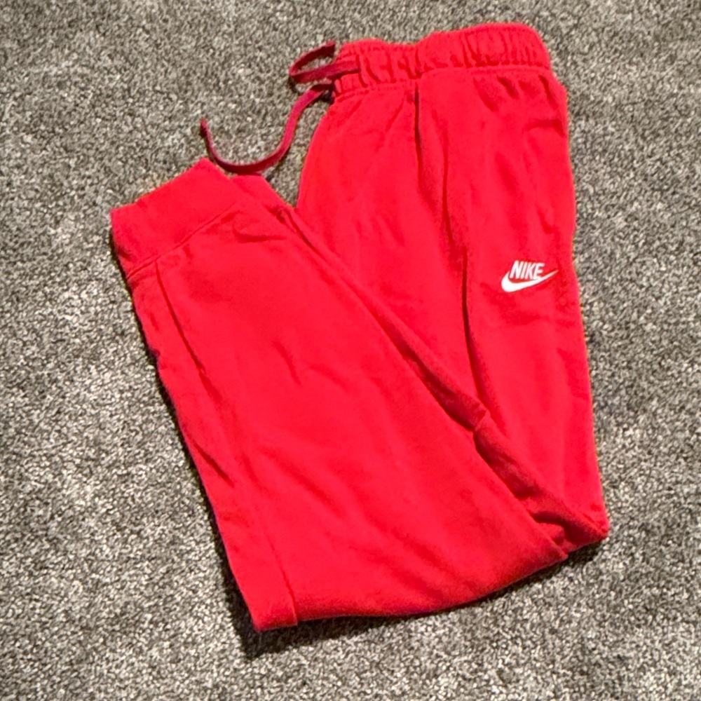 Nike Kids Bright Red Sweatpants